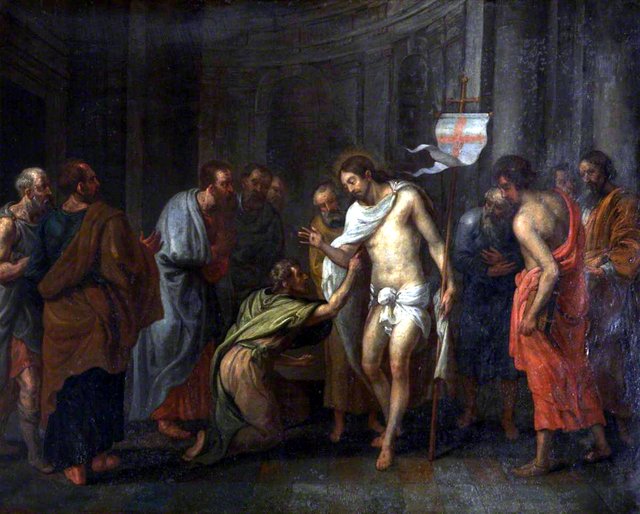 The Incredulity of Saint Thomas by Adam van Noort