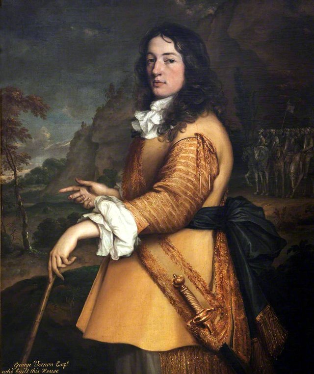 George Vernon (1635/6-1702), the Builder of Sudbury Hall by John Michael Wright