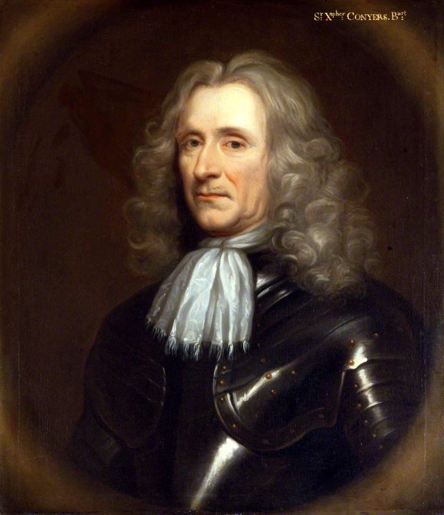 Sir Christopher Conyers (1621-1693) by Simon Du Bois