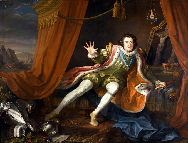 David Garrick as Richard III by William Hogarth
