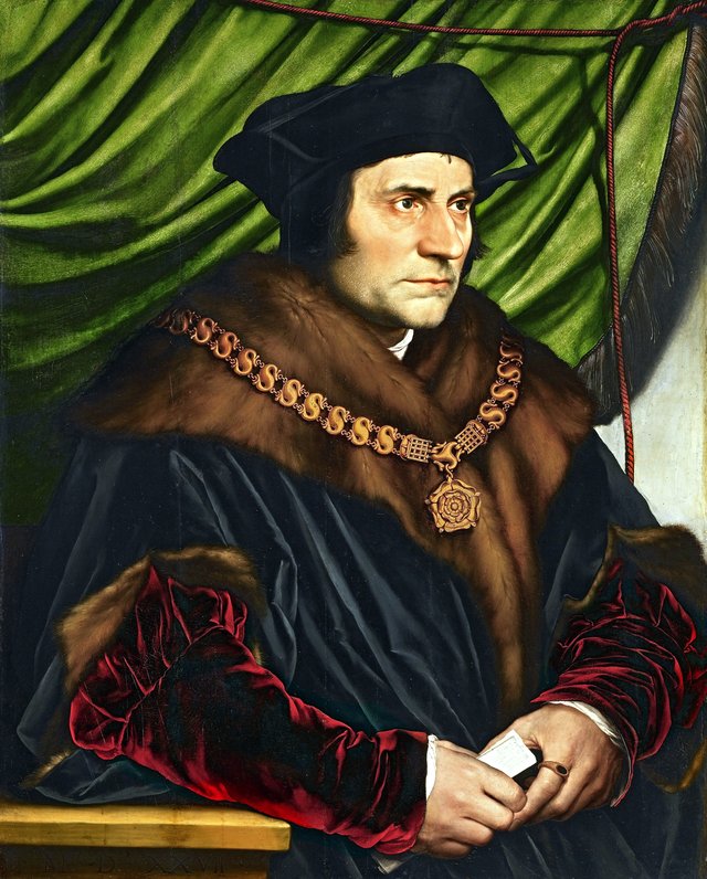 Portrait of Sir Thomas More by Hans Holbein the Younger