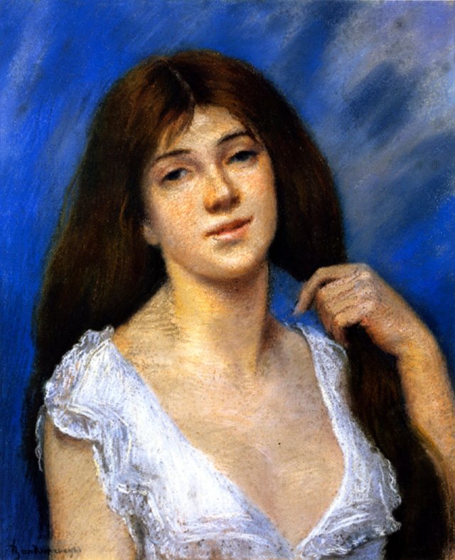 The Coiffure by Federico Zandomeneghi