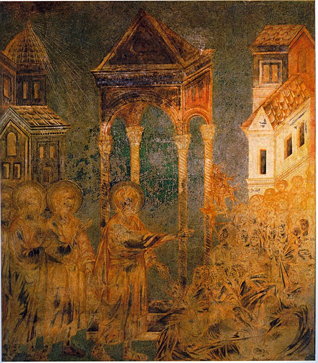 Miracle of Saint Peter by Cimabue