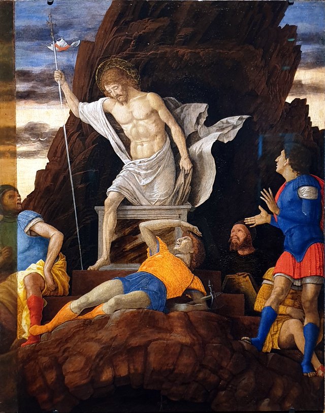 The Resurrection of Christ by Andrea Mantegna