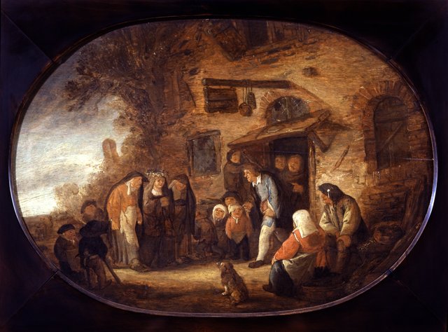 The May Bride by Isaac van Ostade