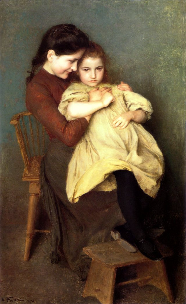 A Child's Dissapointment by Émile Friant