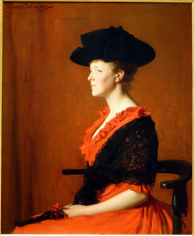 Carnation and Black by Joseph DeCamp