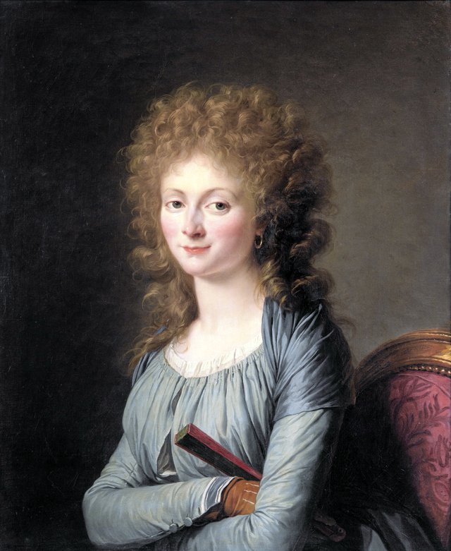 Portrait of Duchesse d'Aiguillon by Adélaïde Labille-Guiard