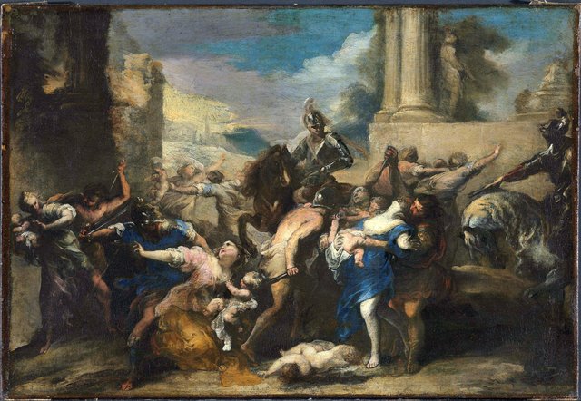 The Massacre of the Innocents by Valerio Castello