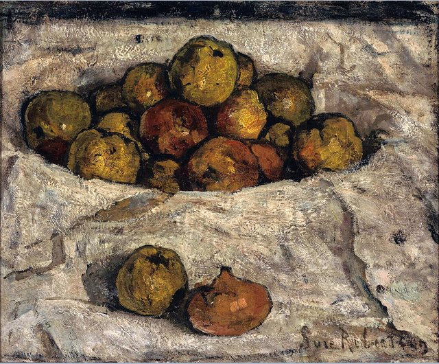 Still Life with Apples by Suze Robertson