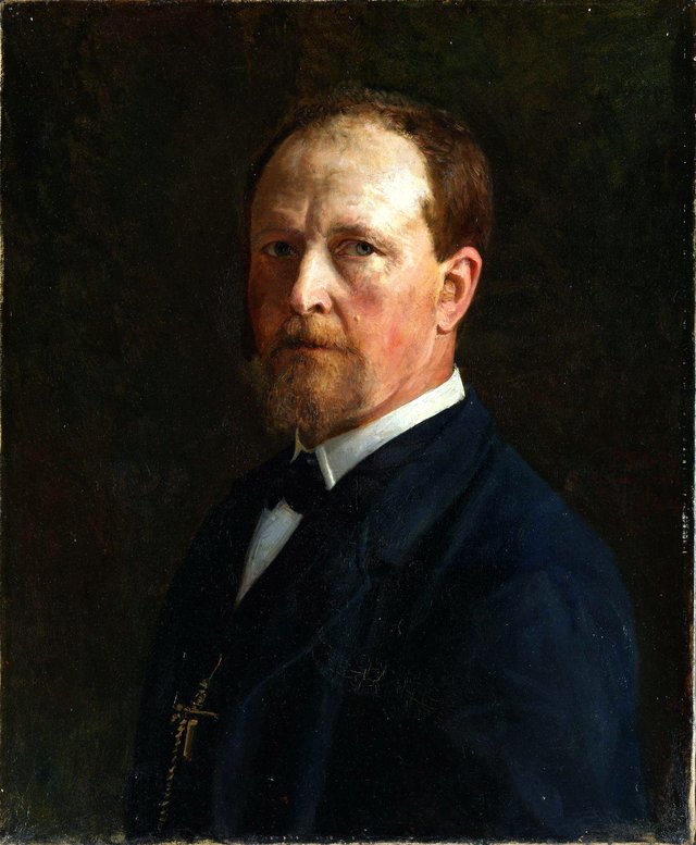 Self-Portrait by Peter Nicolai Arbo