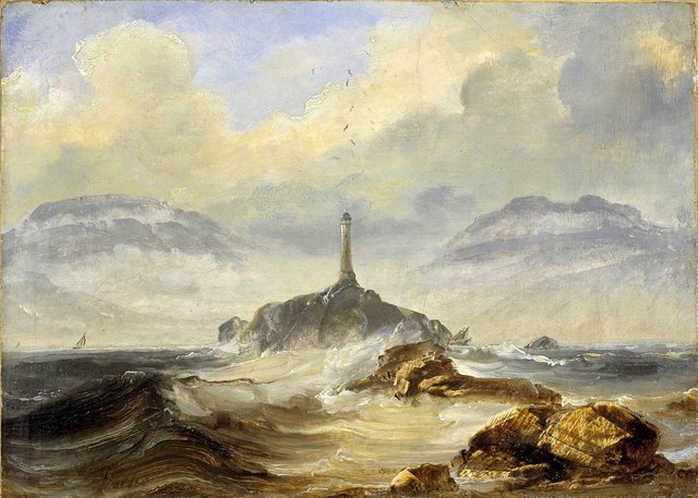 Lighthouse on the Norwegian Coast by Peder Balke