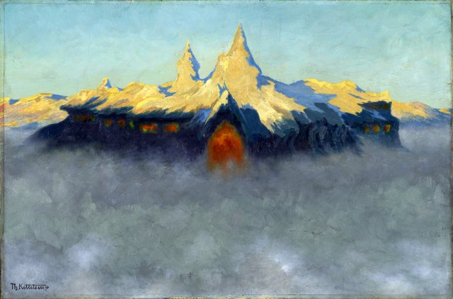Soria Moria Palace by Theodor Kittelsen