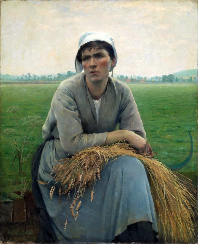 Peasant Woman from Normandy by Asta Nørregaard