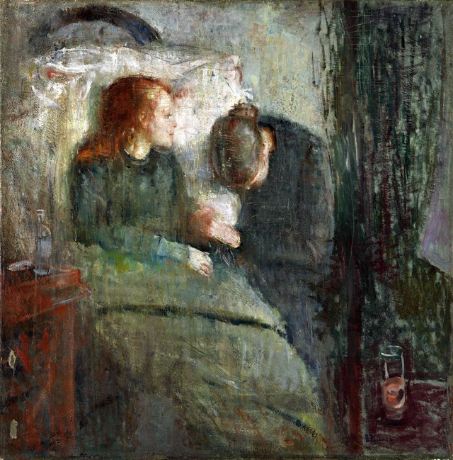 The Sick Child by Edvard Munch