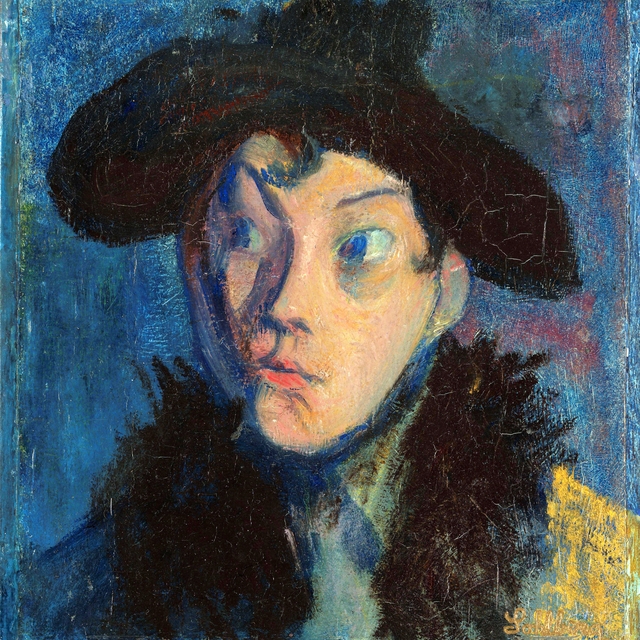 Portrait of Eugenie by Harald Sohlberg