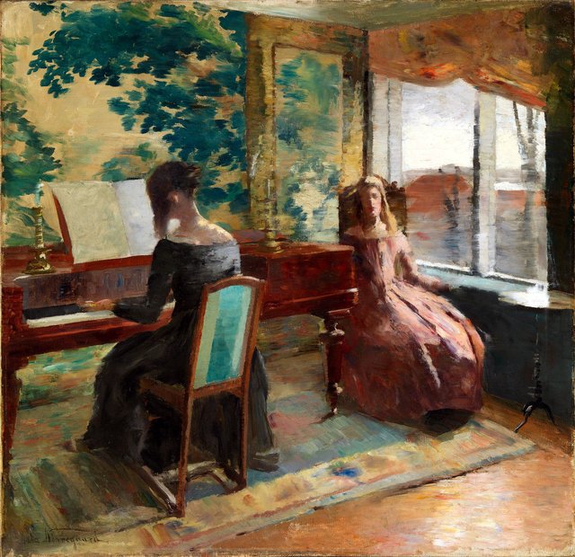Music Interior by Asta Nørregaard
