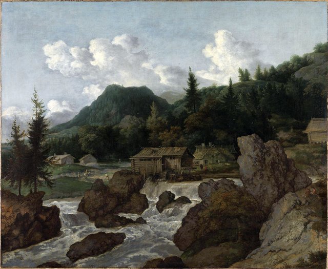 Nordic Landscape by Allaert van Everdingen