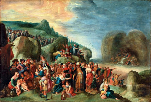 The Crossing of the Red Sea by Frans Francken III