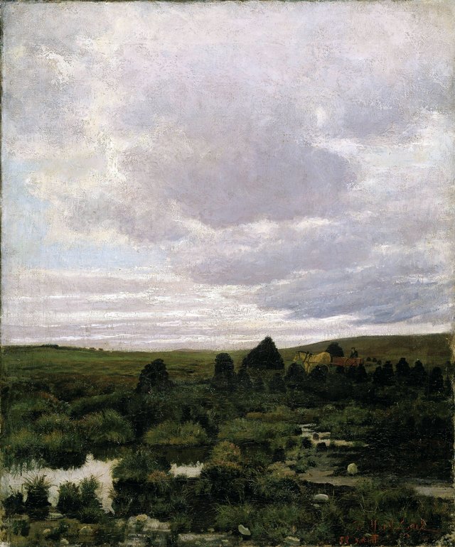 Peat Bog at Jæren by Kitty Lange Kielland