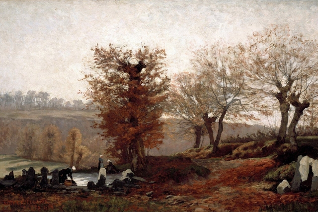 Painting by Kitty Lange Kielland