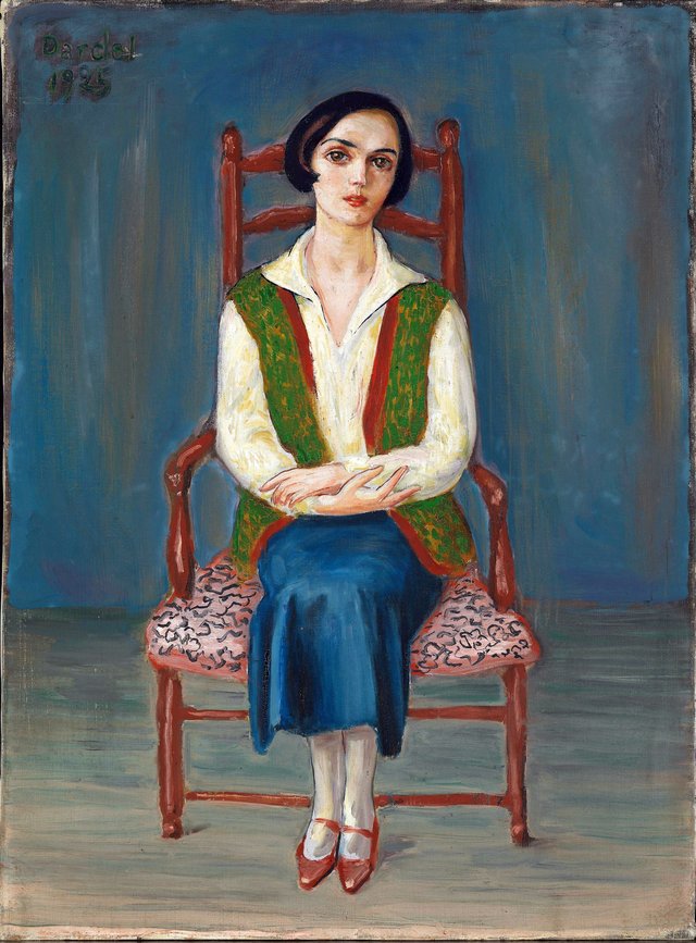 Bulgarian Woman by Nils von Dardel