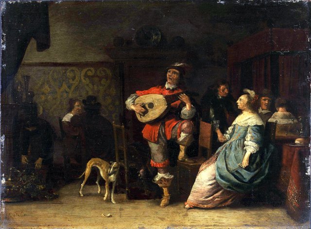 Painting by Anthonie Palamedesz.
