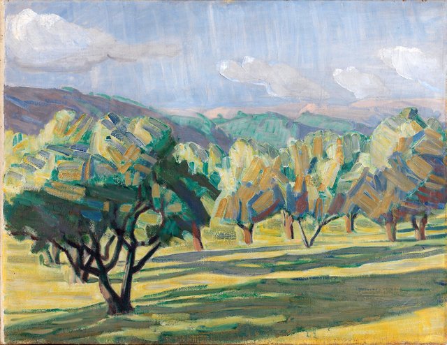 Olive Trees, Cagnes by Niels Larsen Stevns