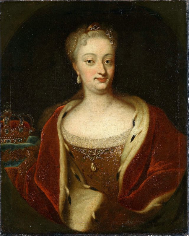 Sophie Magdalene, Queen of Denmark-Norway by Johann Salomon Wahl
