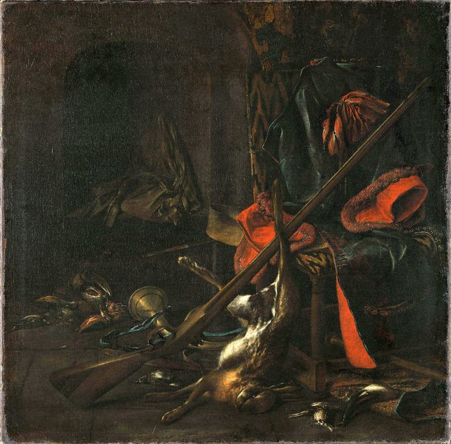Game by Cornelis Lelienbergh