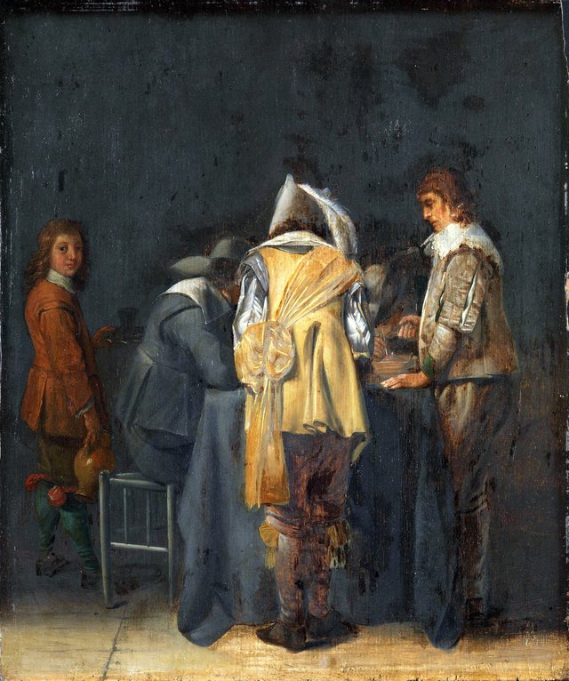 The Card Players by Willem Cornelisz Duyster