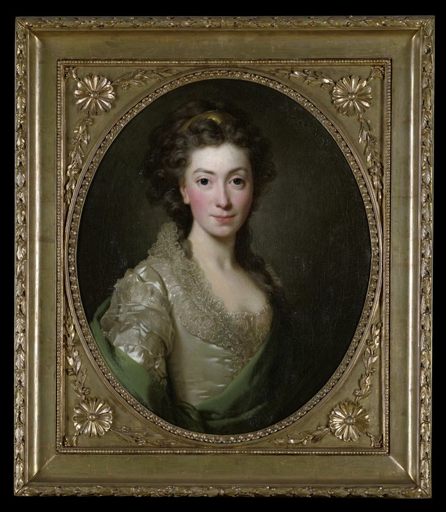 Portrait of Izabela Czartoryska by Alexander Roslin