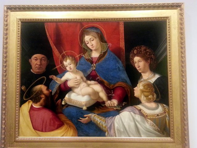 Madonna and child by Andrea Previtali