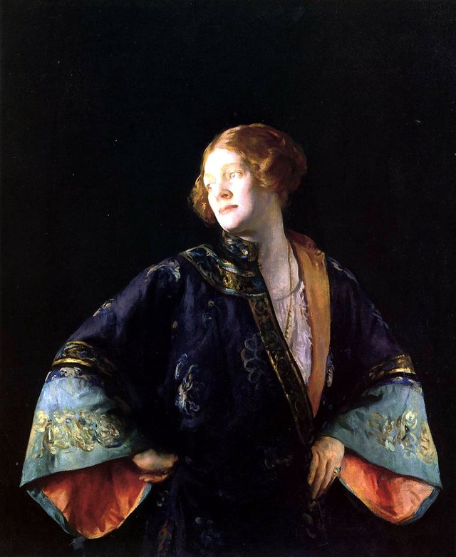 The Blue Mandarin Coat by Joseph DeCamp