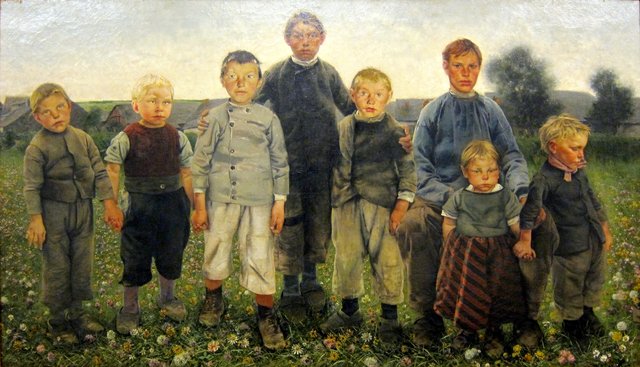 The Boys by Léon Frédéric