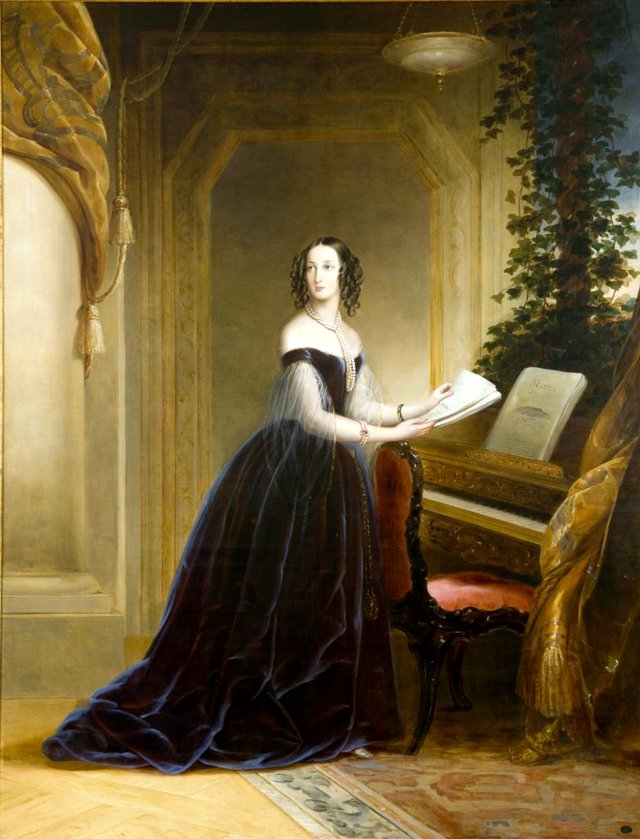 Portrait de la fille de Nicolas Ier by Christina Robertson