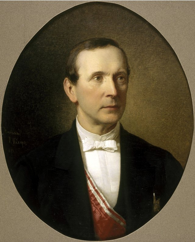 N. Bunge portrait by Johann Köler
