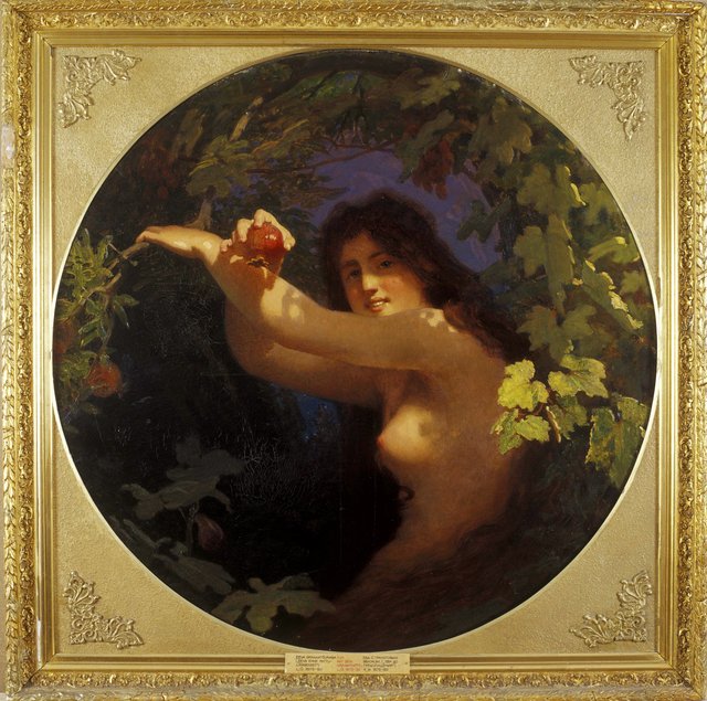 Eeva granaatõunaga, Johann Köler, EKM j by Johann Köler