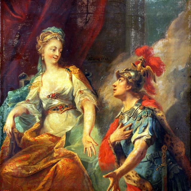 Aeneas before Dido by Johann Heinrich Tischbein