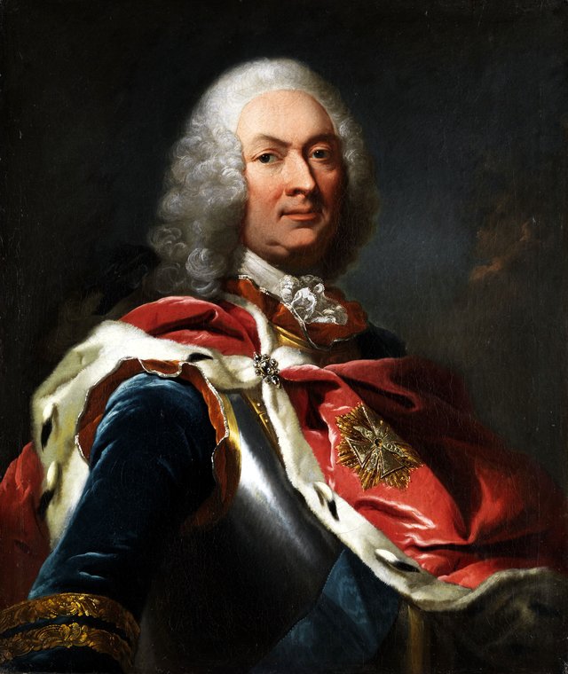 Portrait of Wilhelm VIII. Landgraf von Hessen-Kassel by Johann Heinrich Tischbein