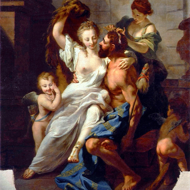Hercules and Omphale by Johann Heinrich Tischbein