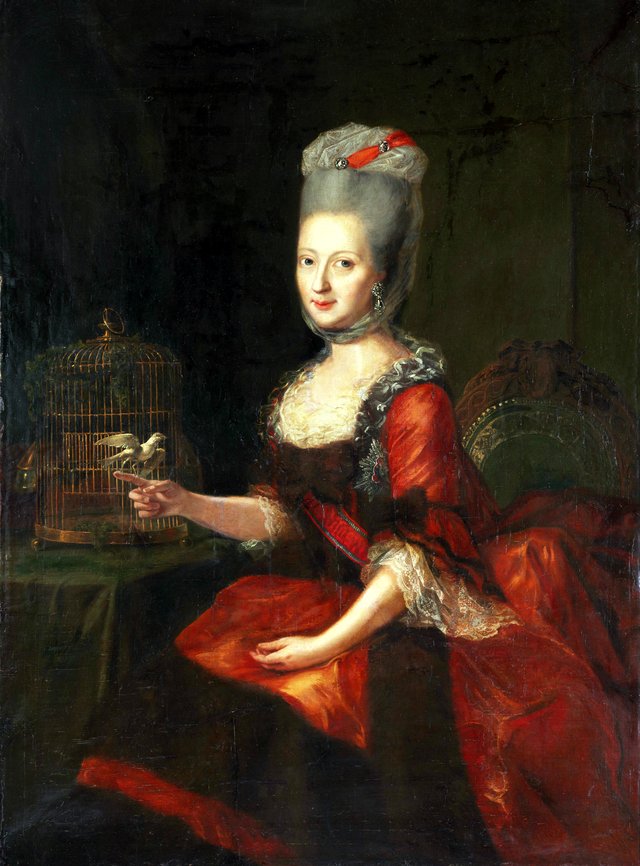 Philippine Amalie Landgräfin von Hessen-Kassel (nach 1797) by Johann Heinrich Tischbein