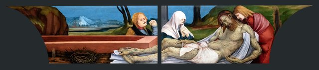 Lamentation by Matthias Grünewald