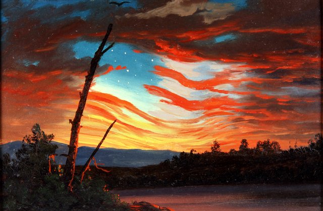 Our Banner in the Sky by Frederic Edwin Church