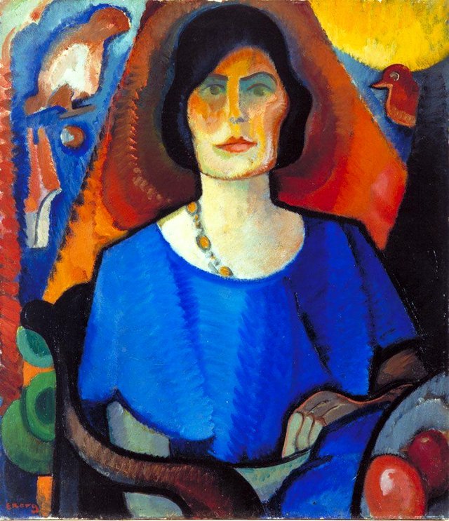 Self-Portrait by Else Berg