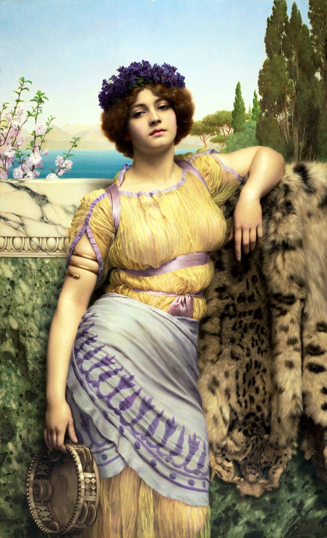Ionian Dancing Girl by John William Godward