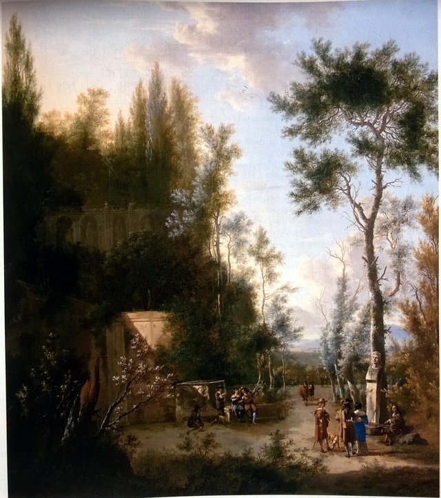 Park Landscape by Frederik de Moucheron