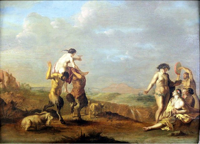 Bacchanalia by Cornelius van Poelenburgh
