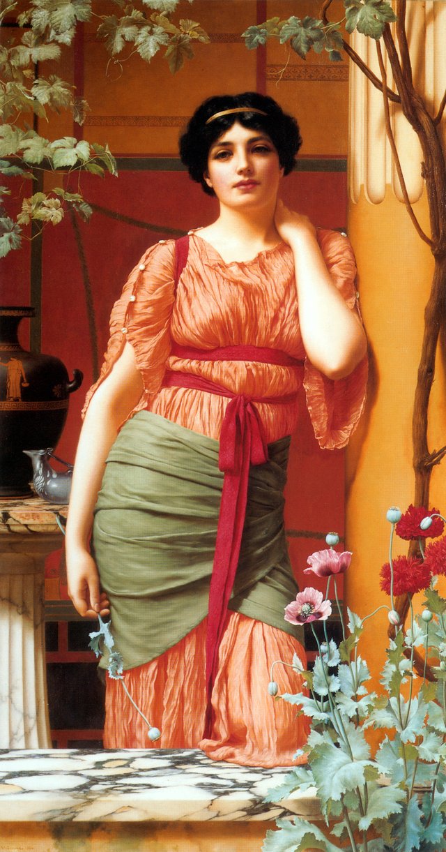 Nerissa by John William Godward