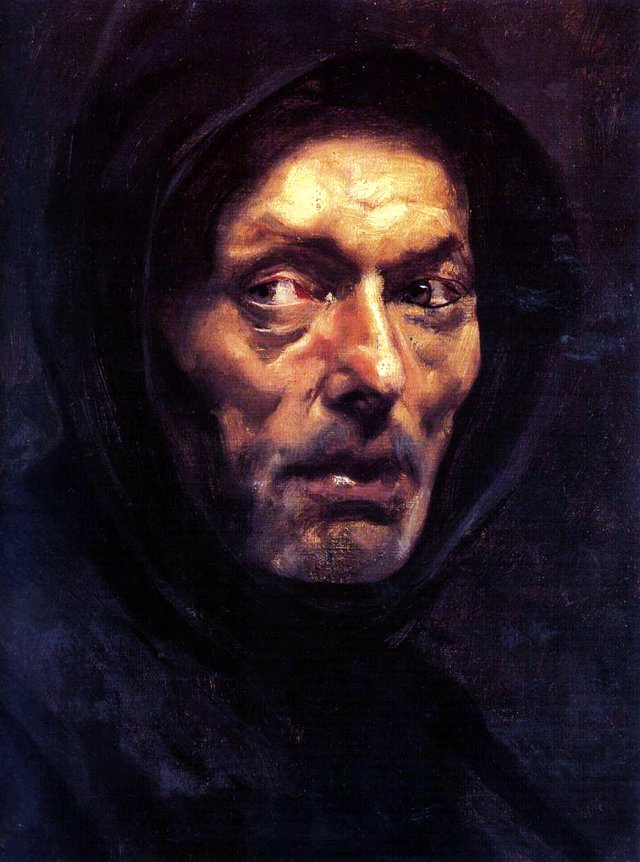 Capuchin monk by Nikolaos Gyzis